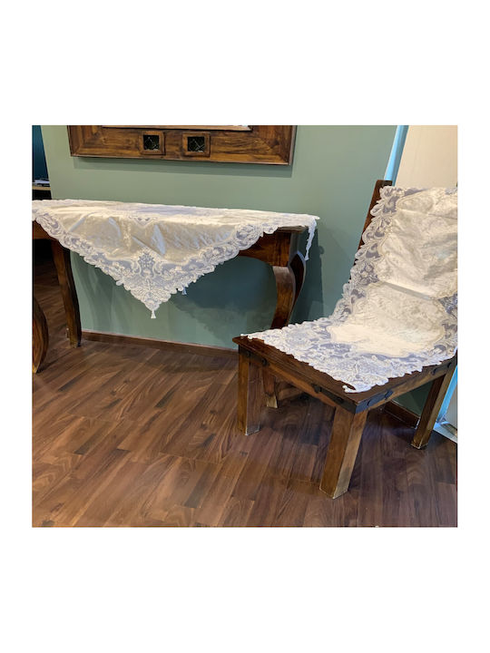 Liolios Home Ράνερ Βελούδινο κέντημα 40x160εκ.