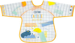 Babycalin Schutzanzug Stoff mit Spitzenband & Ärmel für 12 m+ Babycalin Schutzanzug Stoff mit Spitzenband & Ärmel für 12 m+
