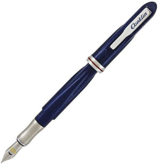 Conklin Σετ Πένα Γραφής Stub 1.1mm Μπλε με Μπλε Μελάνι