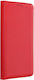 Smart Book Σιλικόνης Κόκκινο (Motorola Moto G14)