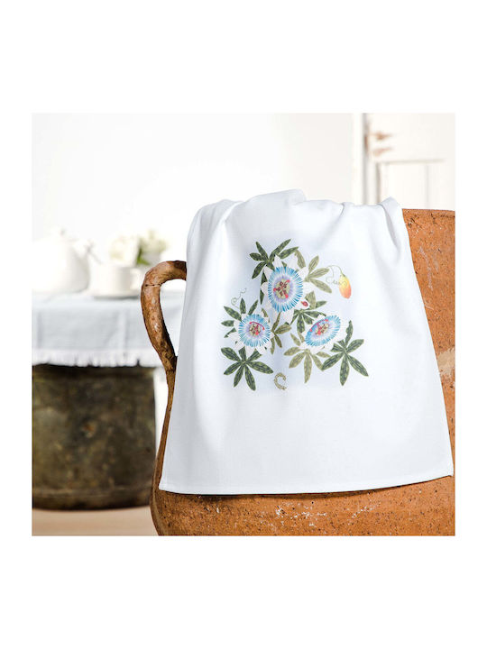 Άνεμος Tea Towel in White Color 45x70cm 1pcs