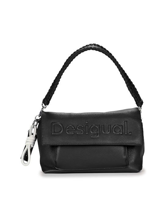 Desigual Half Logo Women's Bag Shoulder Black