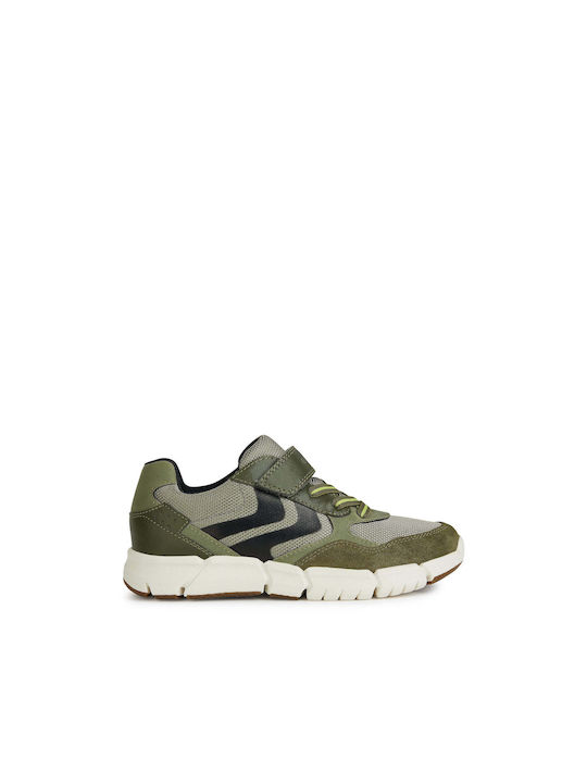 Geox Kids Sneakers Flexyper Anatomic Khaki