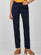 Laura Donini Women's Fabric Trousers Blue