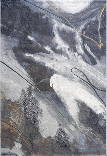 Ragolle Mancini Χαλί Ορθογώνιο Γκρι 133x195cm