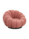 Sessel Drehbar Pink 90x93x65cm