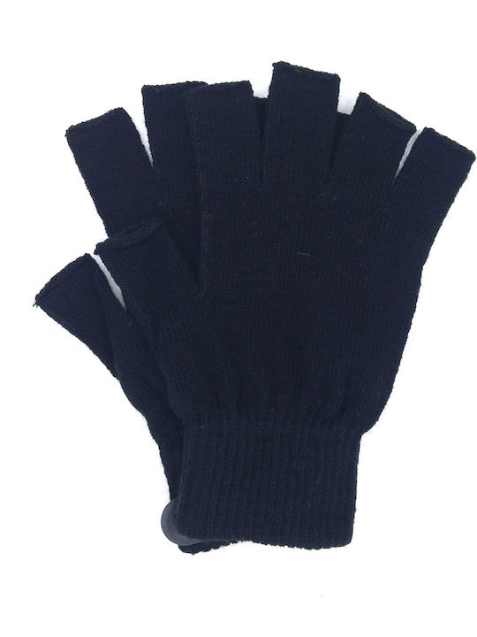 Stamion Unisex Knitted Gloves Blue