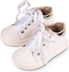 Babywalker White Baptism Sneakers