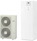 Hitachi Wärmepumpe 10.4kW Einphasig 60°C Teilen