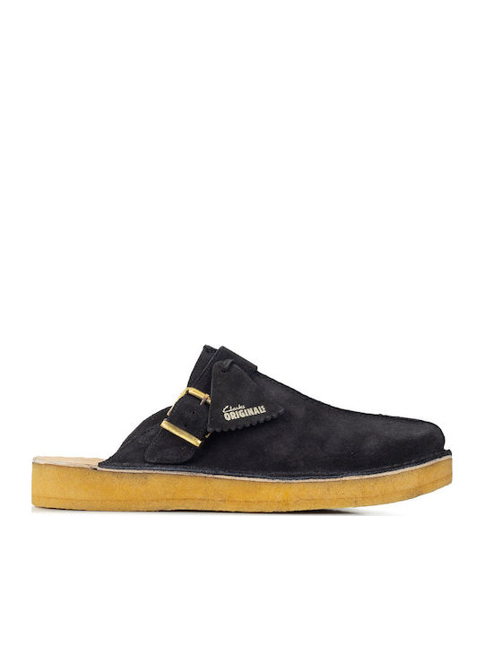 Clarks Trek Mule Men's Slipper Black