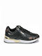 Guess Moxea Active Γυναικεία Ανατομικά Sneakers Black Brass