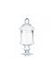 Palma Emporio Decorative Vase Transparent 14x33cm