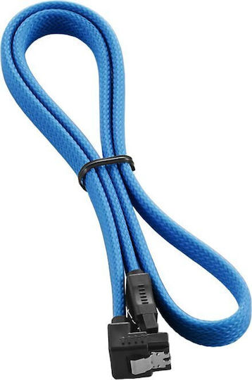 Cablemod 7 pini SATA III - 7 pini SATA III Cablu 60cm Albastru (CM-CAB-RSAT-N60KLB-R)