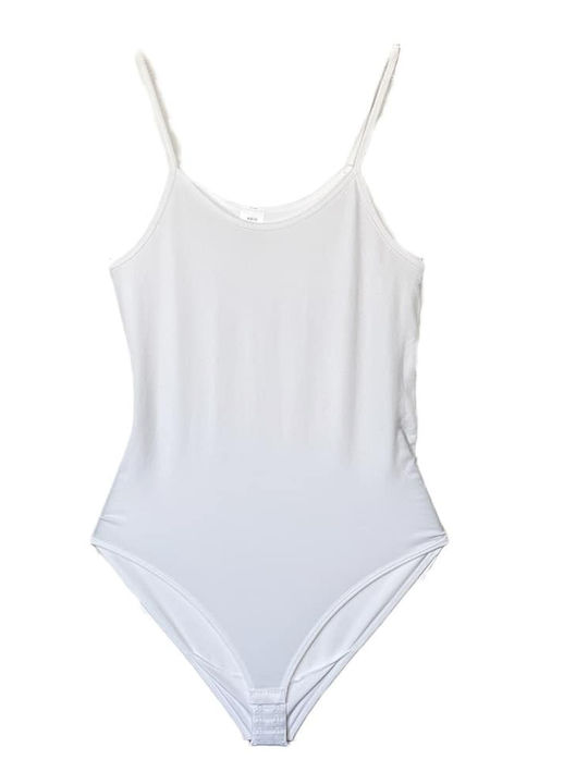 Katia Frauen Bodysuit Λευκό