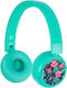 BuddyPhones Ασύρματα Bluetooth On Ear Ακουστικά Πράσινα
