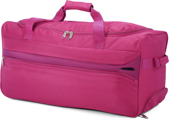 Benzi Reisetasche 63Es Rosa mit Rädern Stoff L65xB30xH32cm