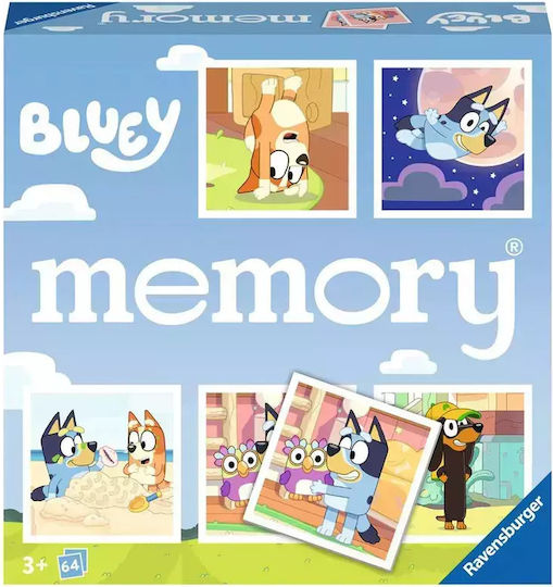 Επιτραπέζιο Παιχνίδι Memory Μπλούι για 1+ Παίκτες 3+ Ετών (EN) Ravensburger