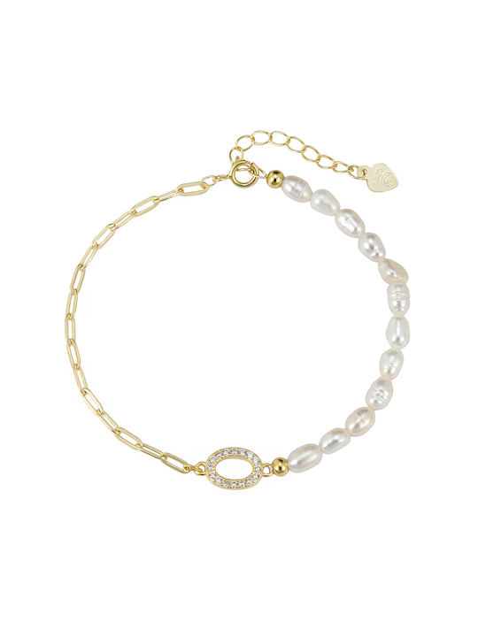 Prince Silvero Bracelet made of Silver Gold Plated