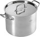 Kuhn Rikon Stainless Steel Marmite Capacity 6lt with Diameter 24cm.