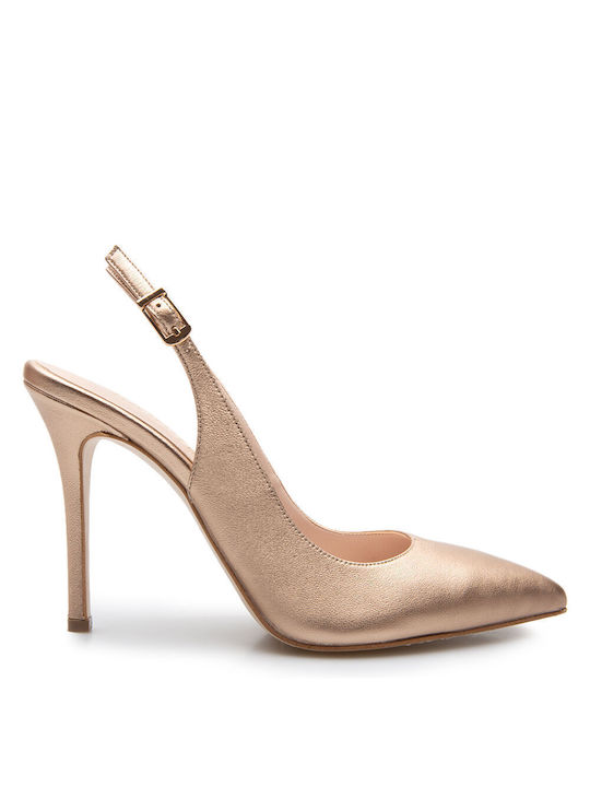 Labrini Pumps Goldene