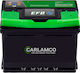 Carlamco Batterie Auto mit Kapazität 63Ah Start/Stopp