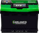 Carlamco Batterie Auto mit Kapazität 73Ah Start/Stopp