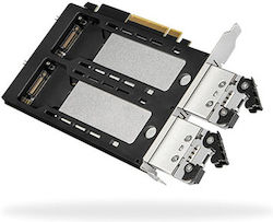 Icy Dock Tougharmor M.2 SATA III NVME Festplattengehäuse