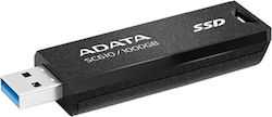 Adata Sc610 1TB USB 3.2 SSD Stick Μαύρο