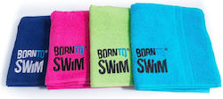Born To Swim Πετσέτα Θαλάσσης Βαμβακερή Born To Swim Πετσέτα Θαλάσσης Βαμβακερή