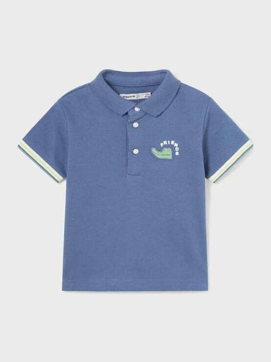 Mayoral Παιδικό Polo Κοντομάνικο Μπλε