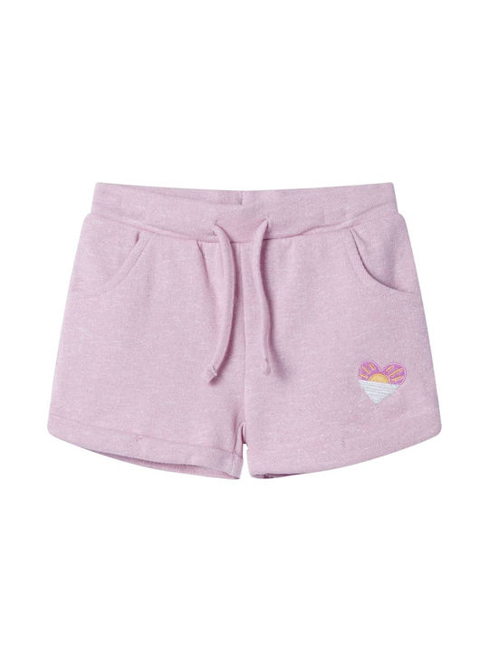 vidaXL Kids Shorts/Bermuda Fabric Mixed Lila