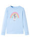 vidaXL Kids Sweatshirt Blue