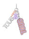 Tous Keychain Bear Lilac