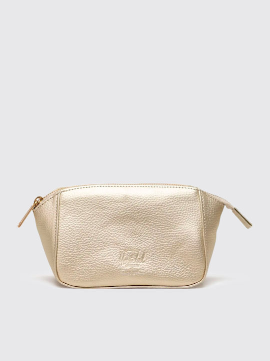 Herschel Toiletry Bag Milan in Gold color