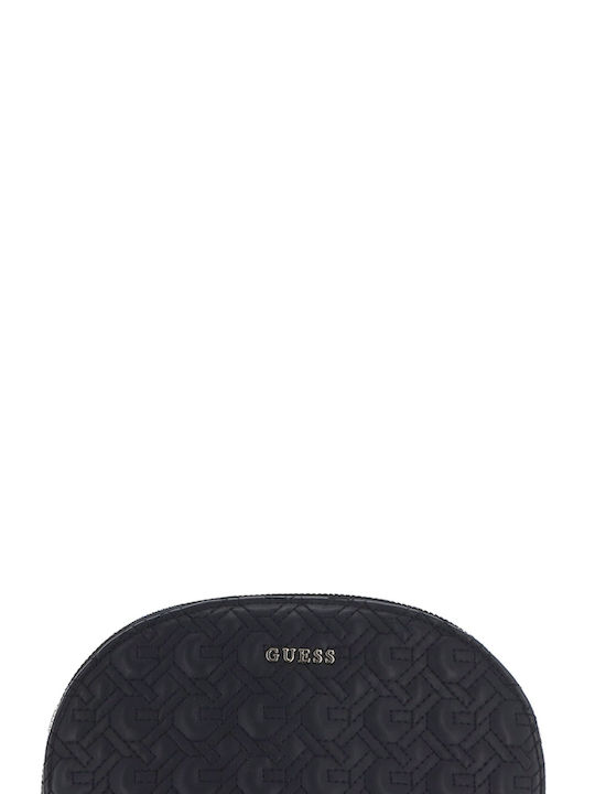 Guess Toiletry Bag Dome Beauty Case in Black color