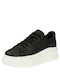 Plato Femei Sneakers NEGRU