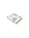 Qmini Lenjerie De Patut Bebe Pentru Patut Bumbac Cu Cauciuc Verde 70x140cm