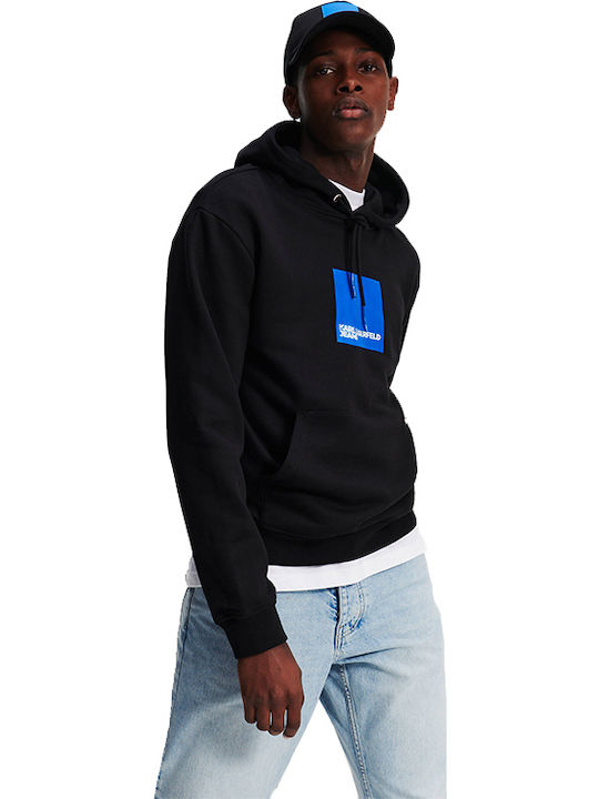 Sweatshirt with Hood Black