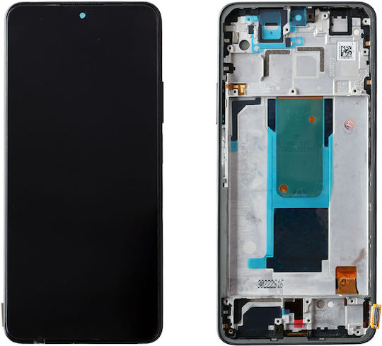 Screen OLED with Touch Mechanism and Frame for Xiaomi Redmi Note 11 Pro Plus (Black)