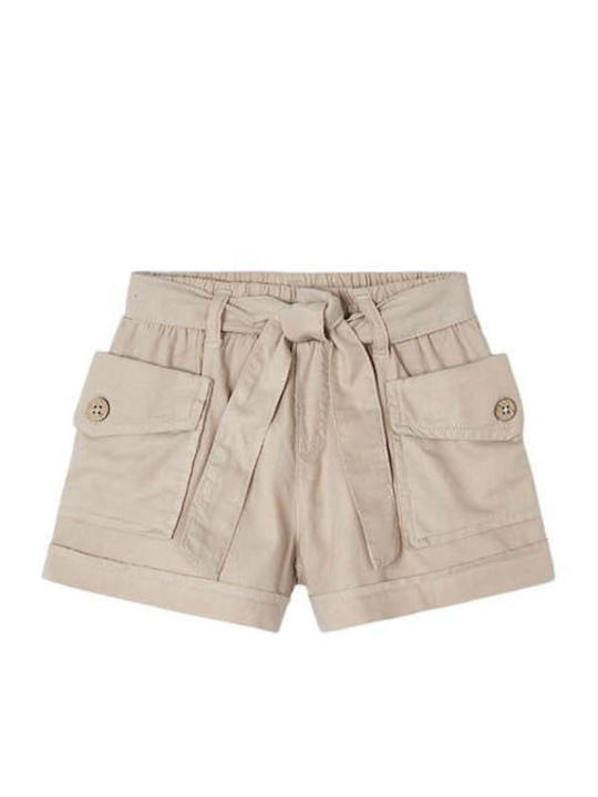 Kinder-Shorts/Bermudas Stoff Beige