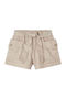 Kinder-Shorts/Bermudas Stoff Beige