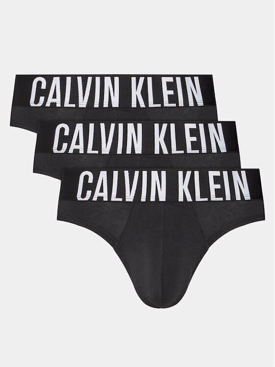 Calvin Klein Herren Slips Schwarz 3Packung