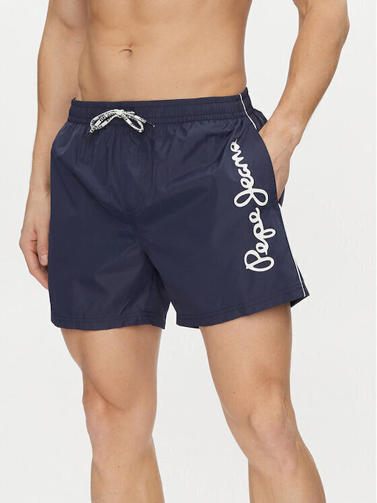 Pepe Jeans Herren Badebekleidung Shorts Marineblau PMB10393-595