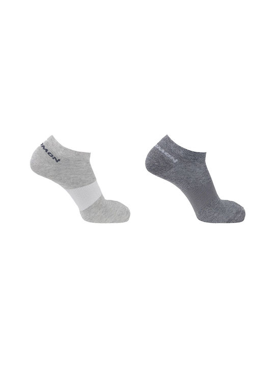 Salomon Hike Festival Athletic Socks Gray 2 Pairs