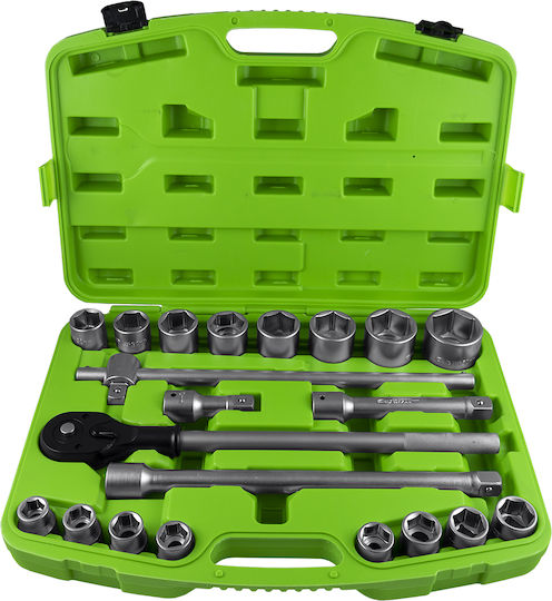 JBM Ratschen- & Steckschlüssel-Sets 3\4" 21Stück