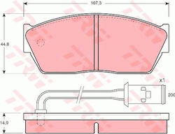 TRW Brake Pad for Rover 200