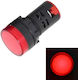 LED Anzeigelampe 12V Rot 1Stück S-DIY-0551R
