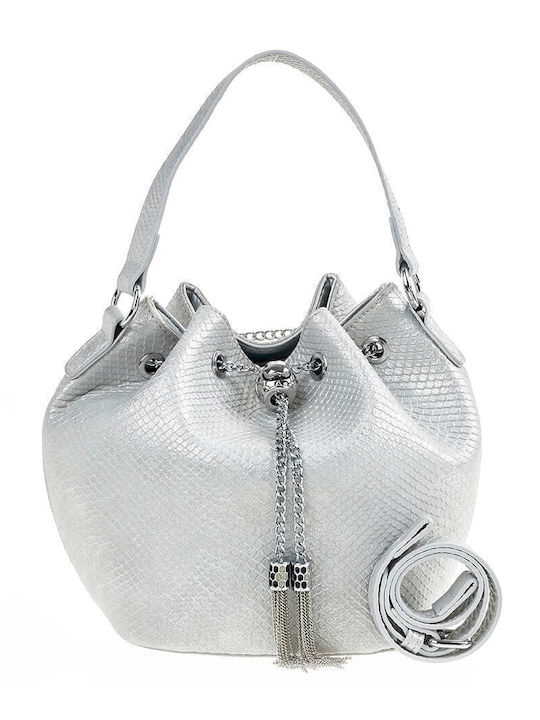 Verde Women's Pouch Hand Silver