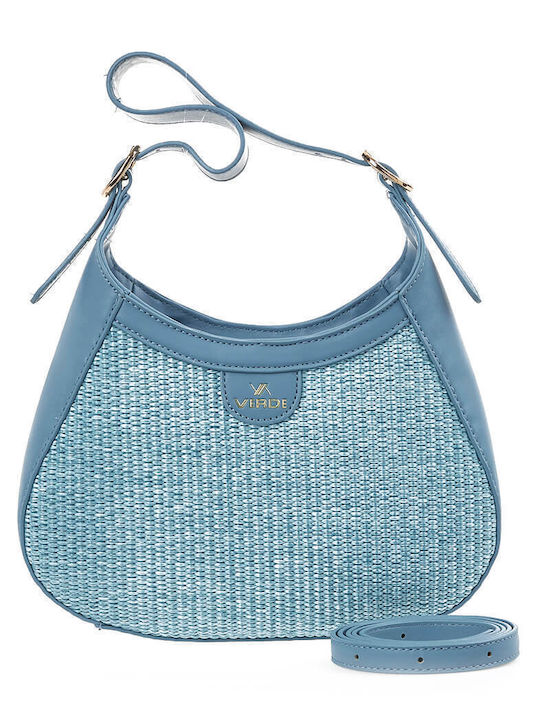 Verde Women's Bag Shoulder Blue