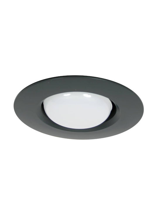 Gekas Spot Încorporat cu Soclu E27 Gri 12x12cm. 1buc Gekas Spot Încorporat cu Soclu E27 Gri 12x12cm. 1buc